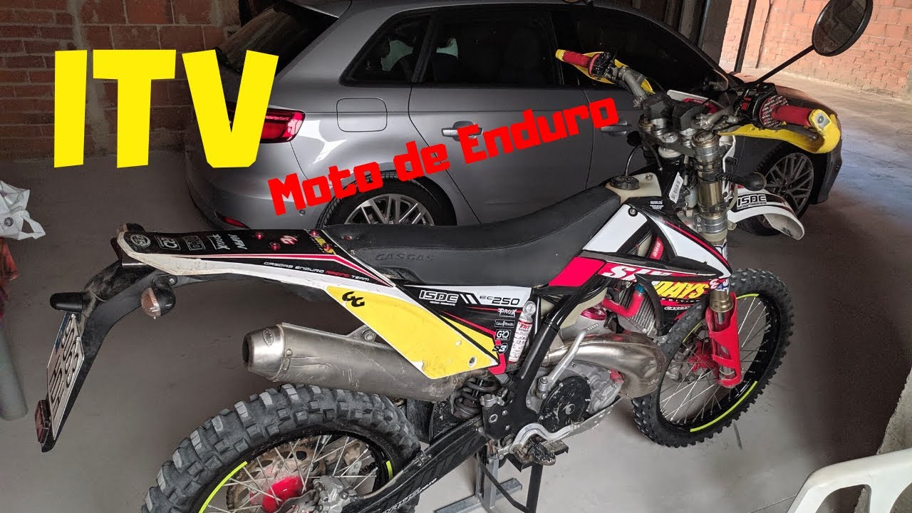 ITV moto de Enduro. Cosas que debes saber. Gas Gas EC 250