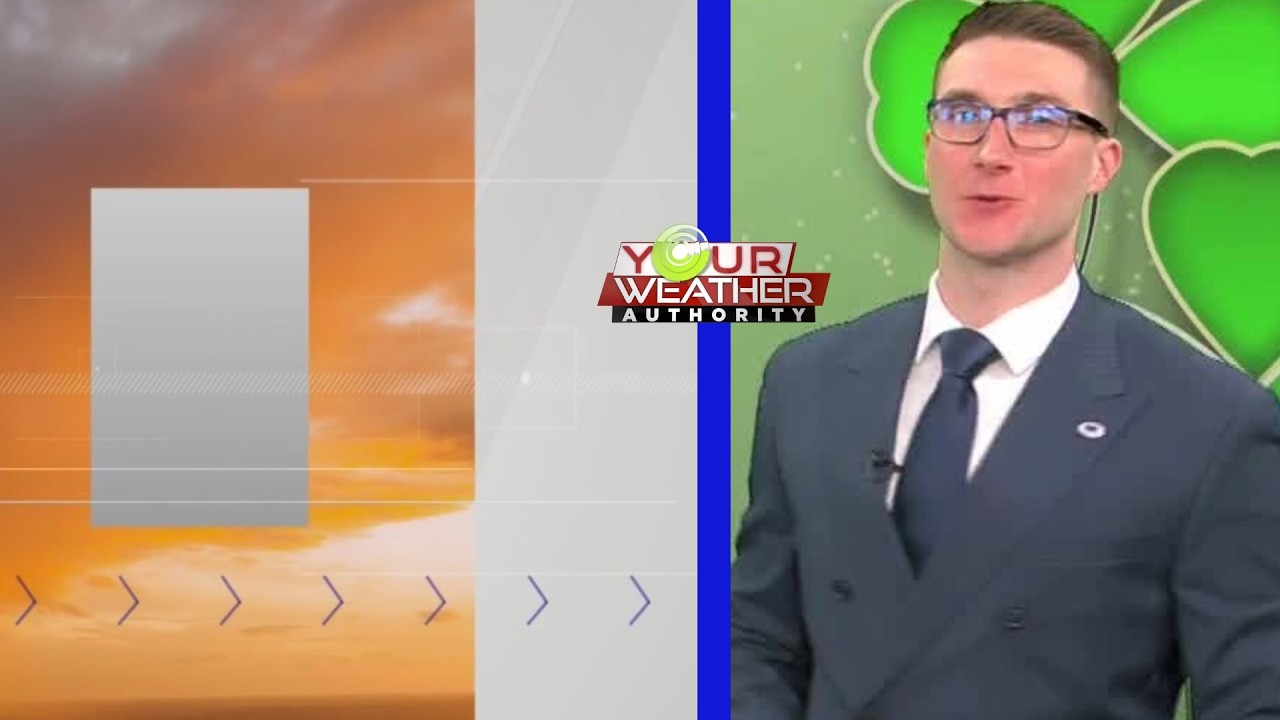Weathercast Tuesday, March 17 (Noon)