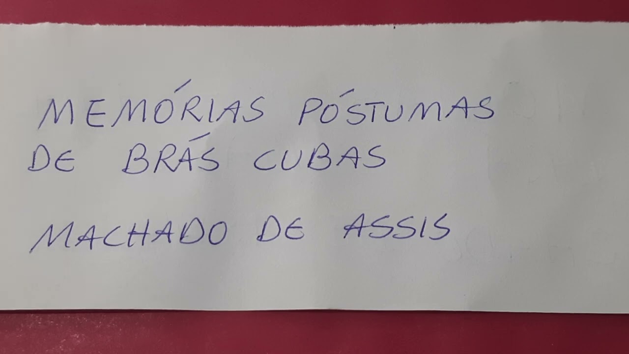 memorias postumas de brás cubas audiobook