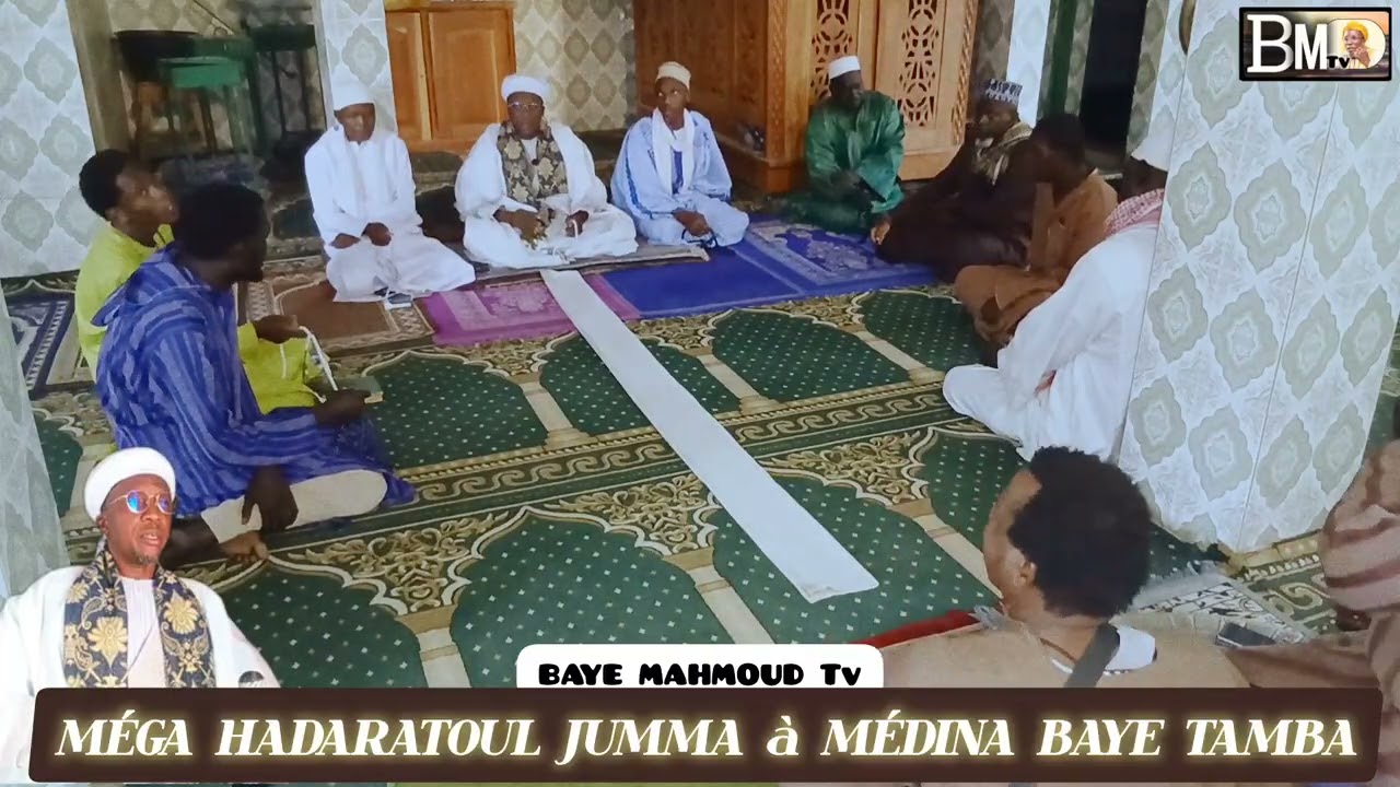 🟡⚪⚫ MÉGA HADARATOUL JUMMA (Ansaarud_din_Tamba) à MÉDINA BAYE TAMBA 