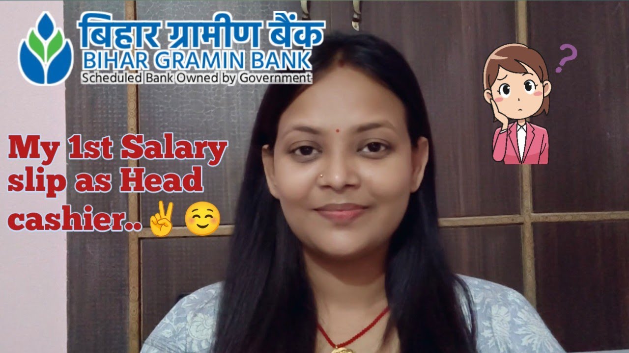 My 1st Salary Slip as Head Cashier ✌️🧿 #rrbclerk2025 #rrbclerk #salaryslip #bankingaspirantneha