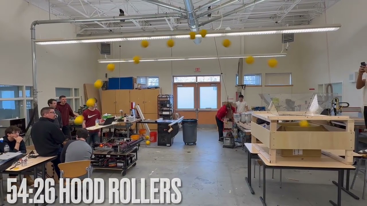 3467 Rebuilt: Shooter Hood Roller Ratio Testing