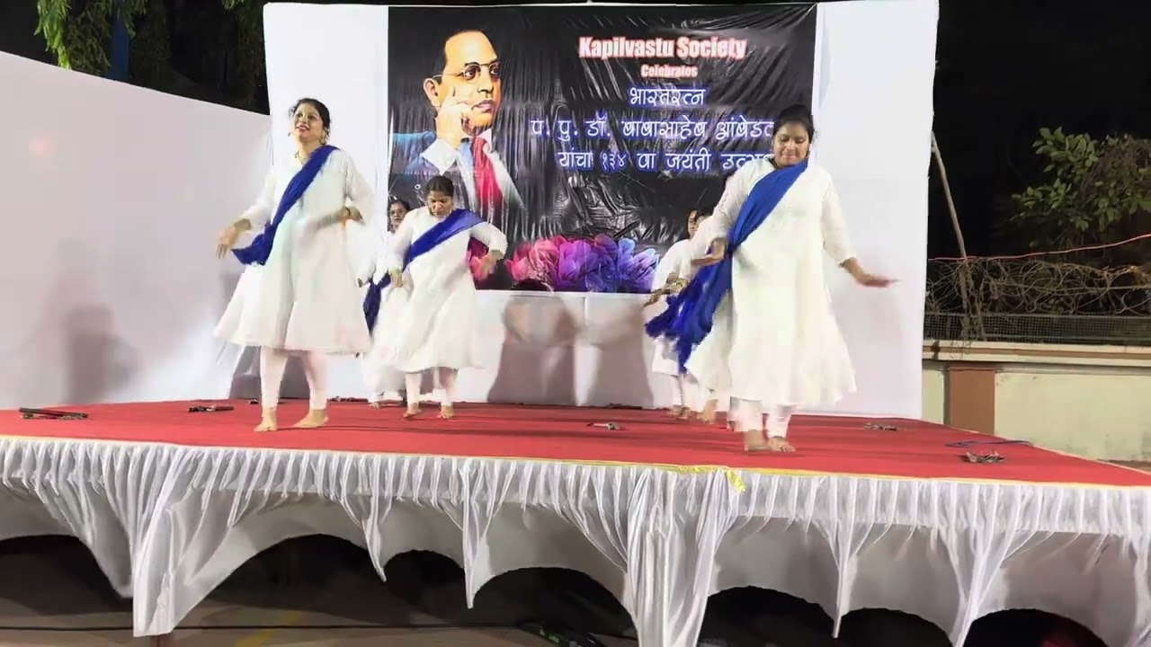 Babasaheb dance performed by buddha vandana group