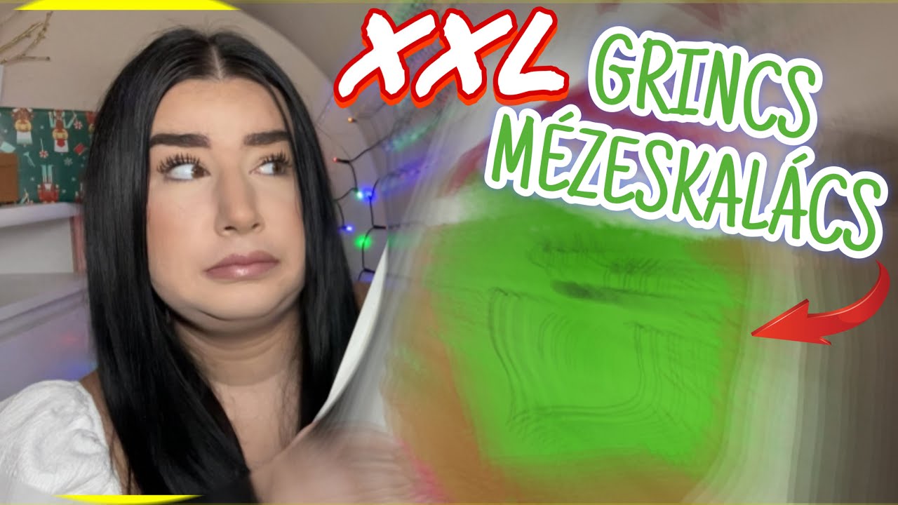 SOHA *NE* süss xxl mézeskalácsot GRINCSNEK karácsony előtt😱🎁🎄