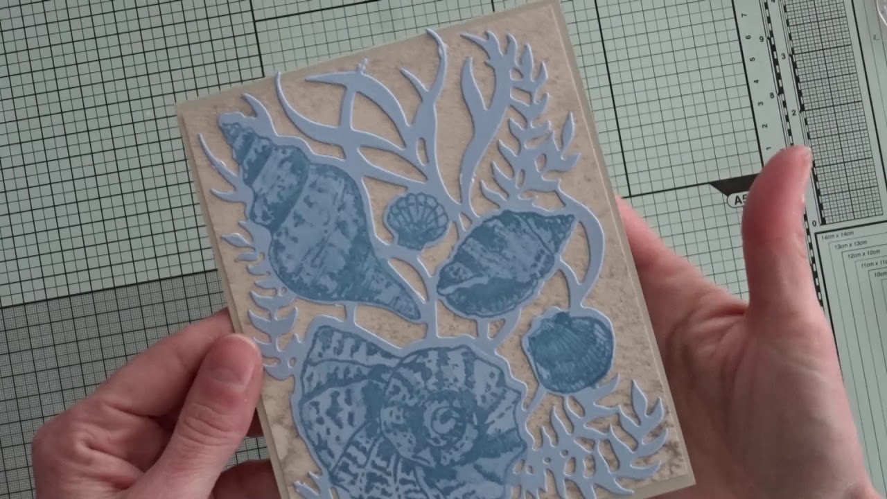 [Stampin'Up!®] idées de cartes avec la Collection Sable et Mer : 2 exemples