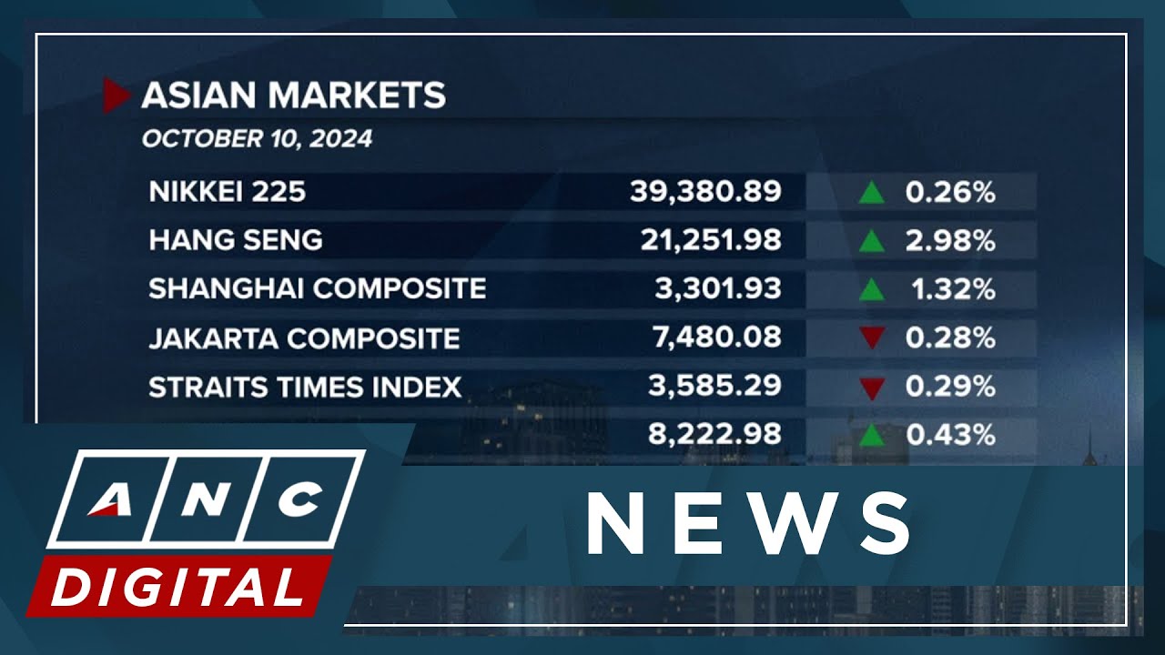 Asian markets end Thursday trade mostly higher | ANC