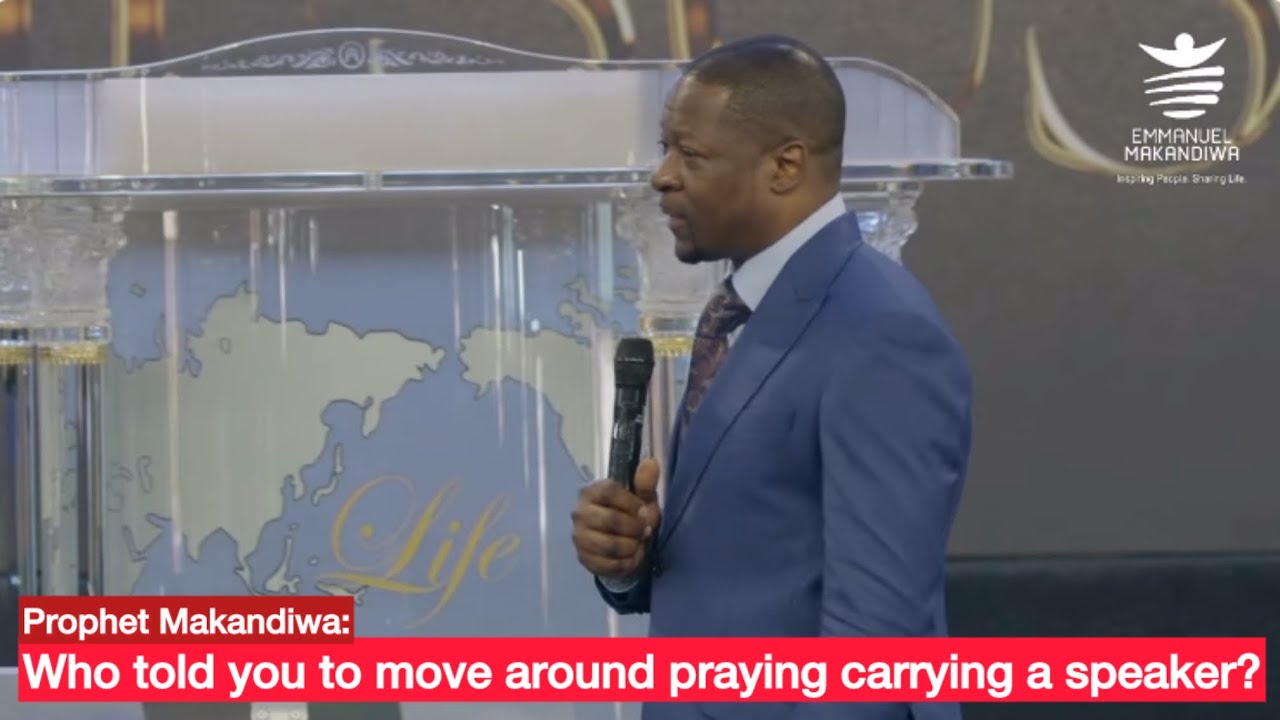 Prophet Makandiwa teaches how to pray PROPERLY 👀
