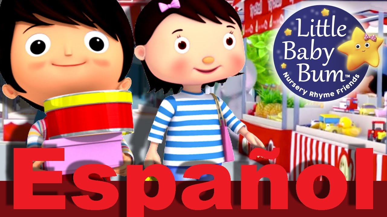 Voy al mercado | Canciones infantiles | LittleBabyBum