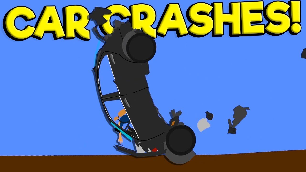 Creating Insane Ragdoll Car Crashes in Algodoo Gameplay!