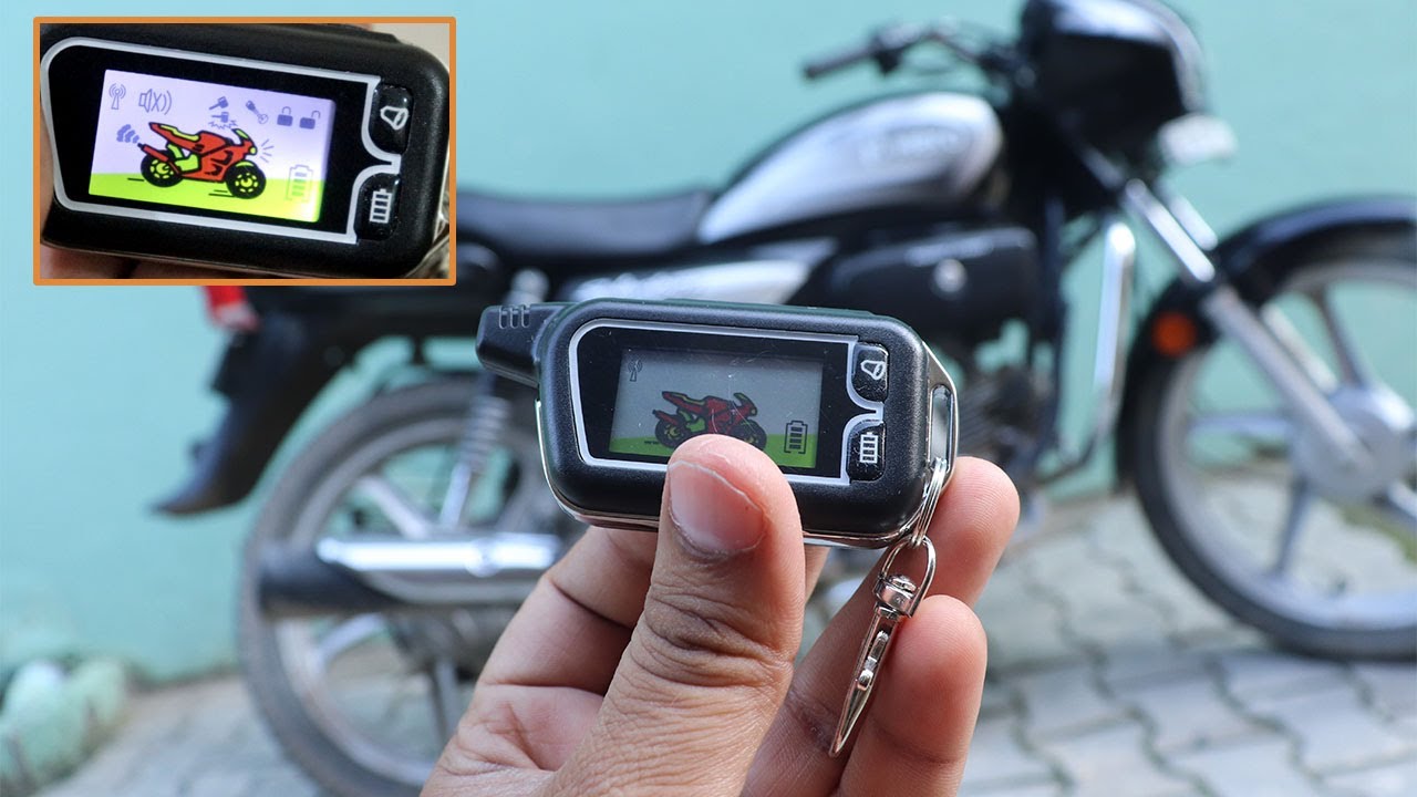 two way  center locking Security System Bike Anti Theft Device