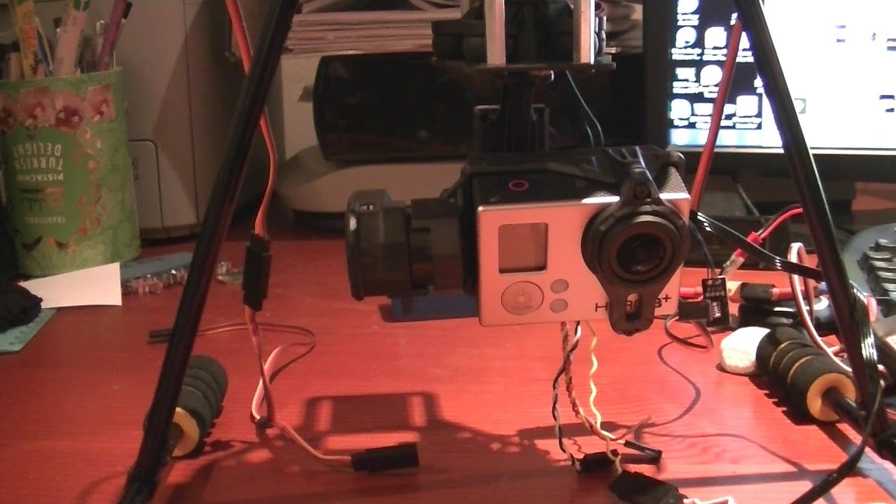Tarot T4-3D Gimbal with Tilt, Pan & Mode control - Frsky x6r-sbus