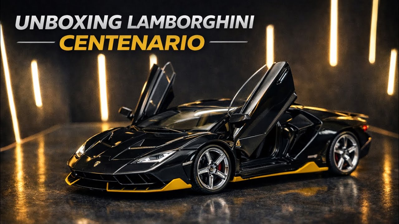 Lamborghini Centenario 1:18 Diecast Unboxing | Only 40 Cars Ever Made! Ultra Rare Model