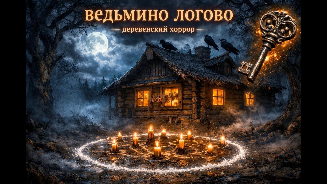 Ведьмино Логово | Страшная История про Деревенских Ведьм | Русская Мистика