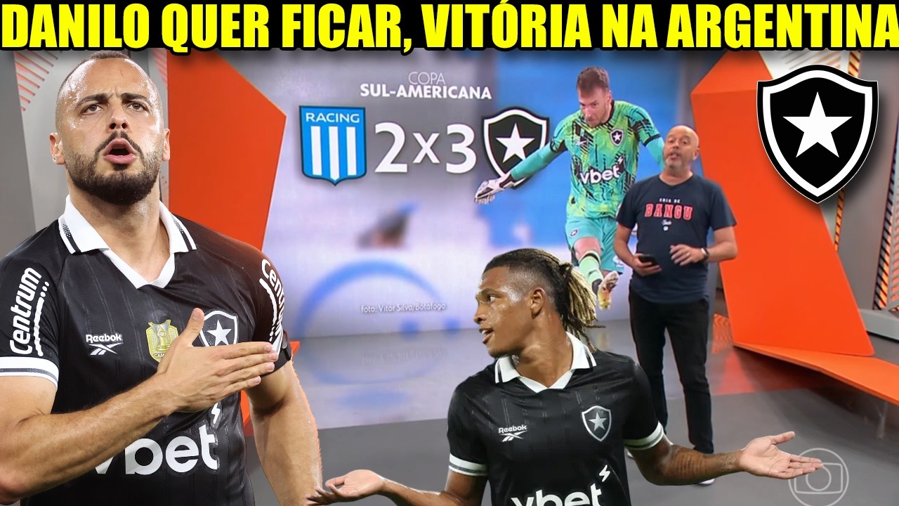 GLOBO ESPORTE BOTAFOGO! QUER SER CAMPE&Atilde;O AQUI, REFOR&Ccedil;OS E SA&Iacute;DAS! NOT&Iacute;CIAS DO BOTAFOGO DE HOJE