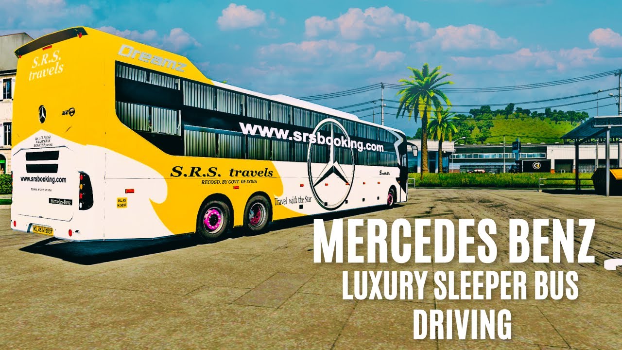 Mercedes Benz Sleeper Bus Driving | ETS 2