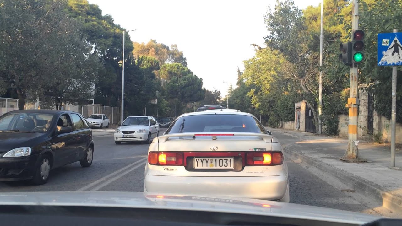 Driving in Athens: Kifissia to Nea Erythrea