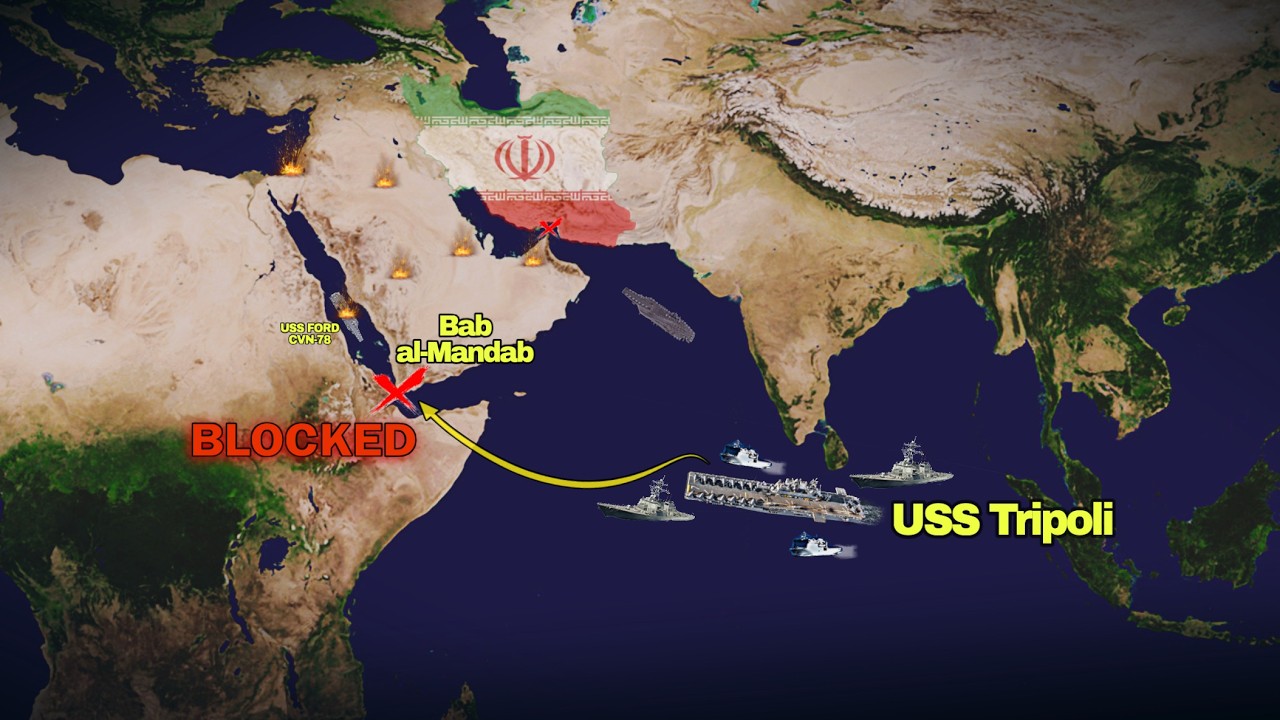 Почему ВМС США поспешили направить эсминец USS Tripoli в пролив Баб-эль-Мандеб
