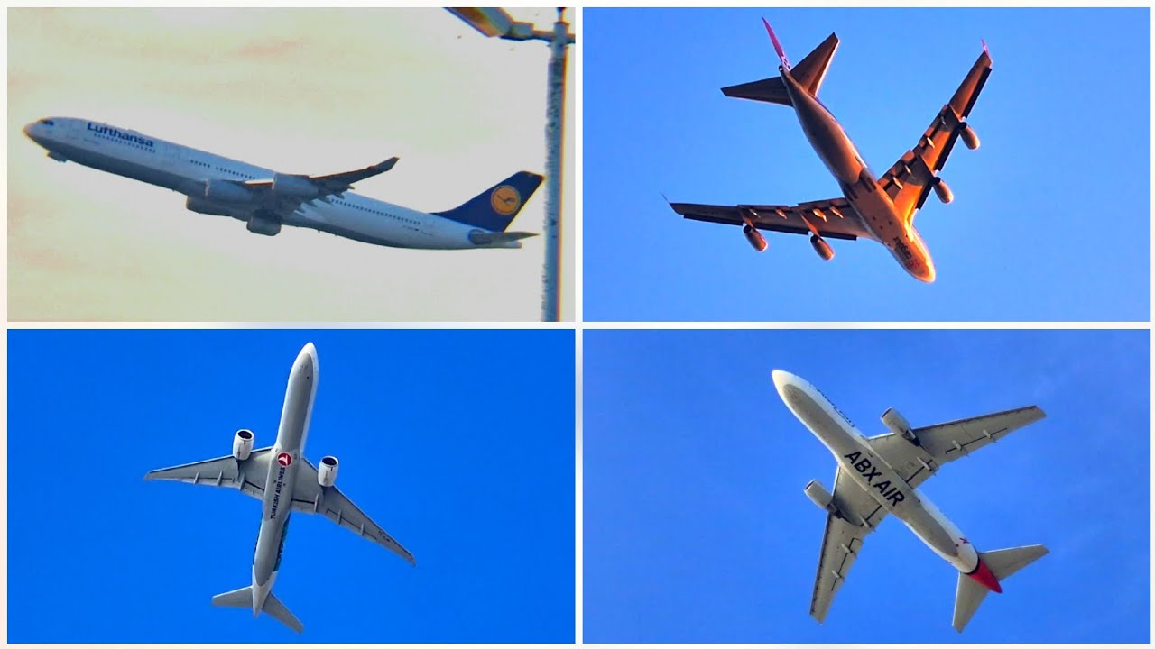 50+ MORE Beautiful Sunset Beach Takeoffs at LAX! 🏖