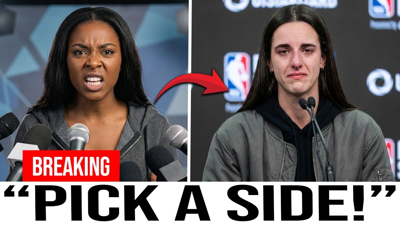 “PICK A SIDE!” — WNBA TARGETS Black Men For Liking Caitlin Clark! (SAD)