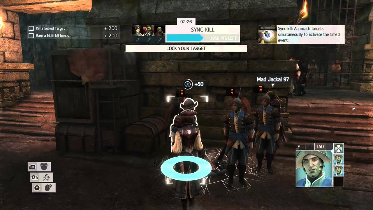 Assassin's Creed IV Black Flag: Sync Kill