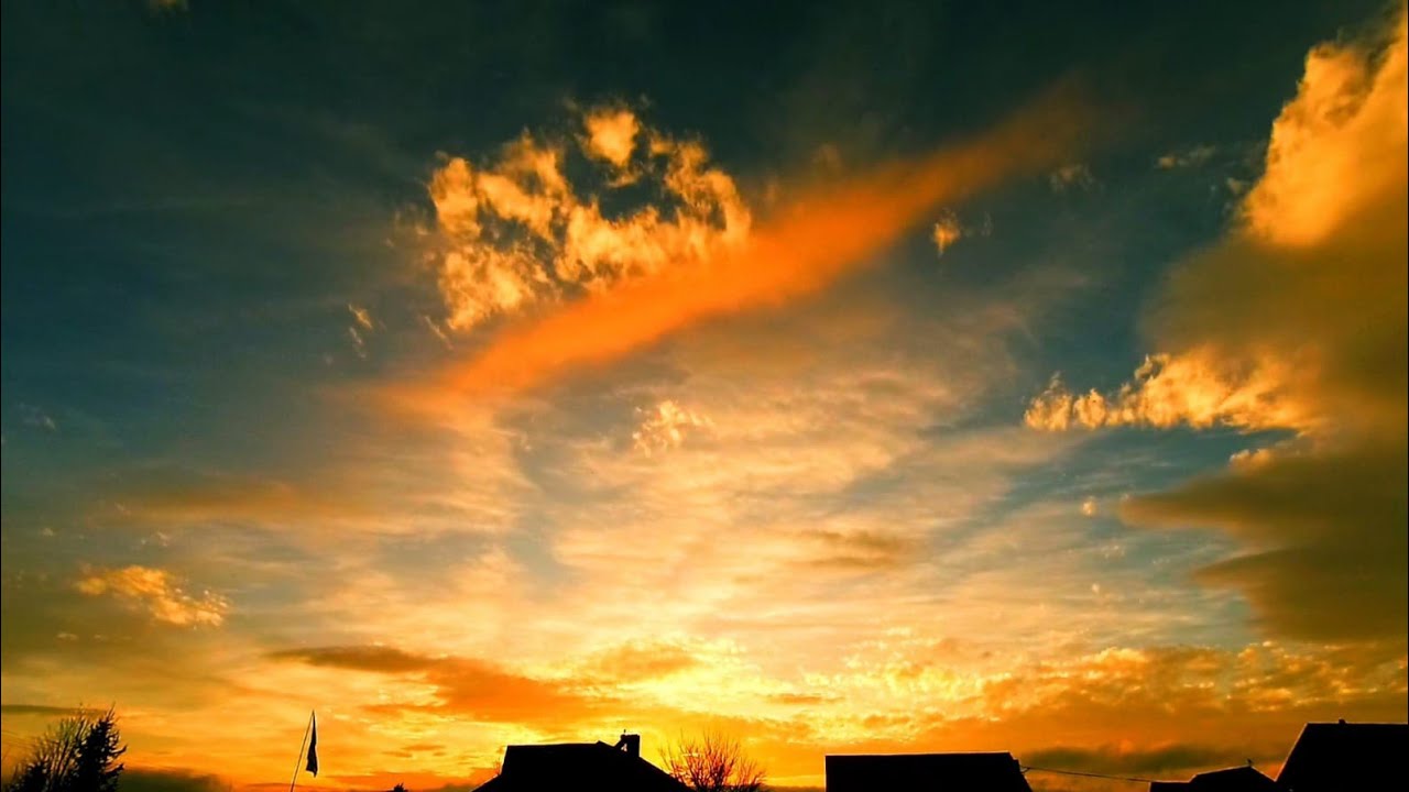 TIMELAPSE: Amazing Sunset Sky Footage