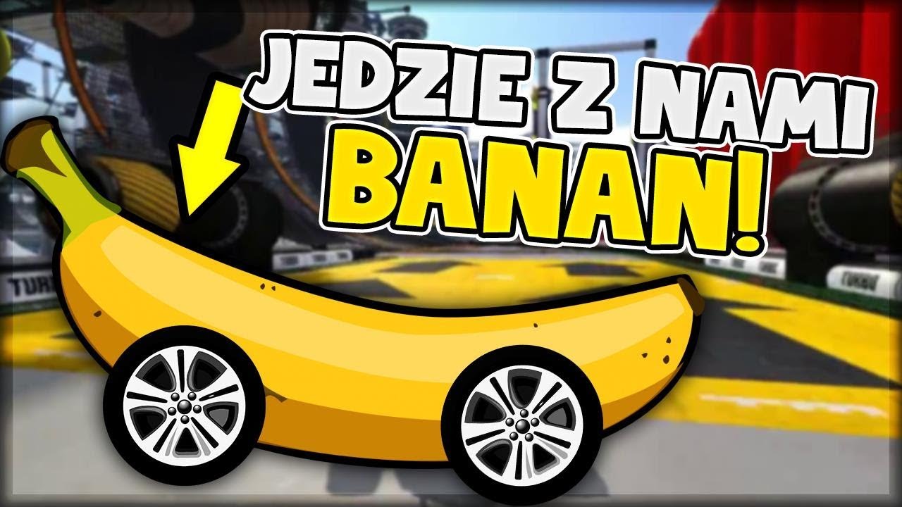 ŚCIGAMY SIĘ Z BANANEM! - TRACKMANIA 2 STADIUM #48 /w Młoteczka & Purposz