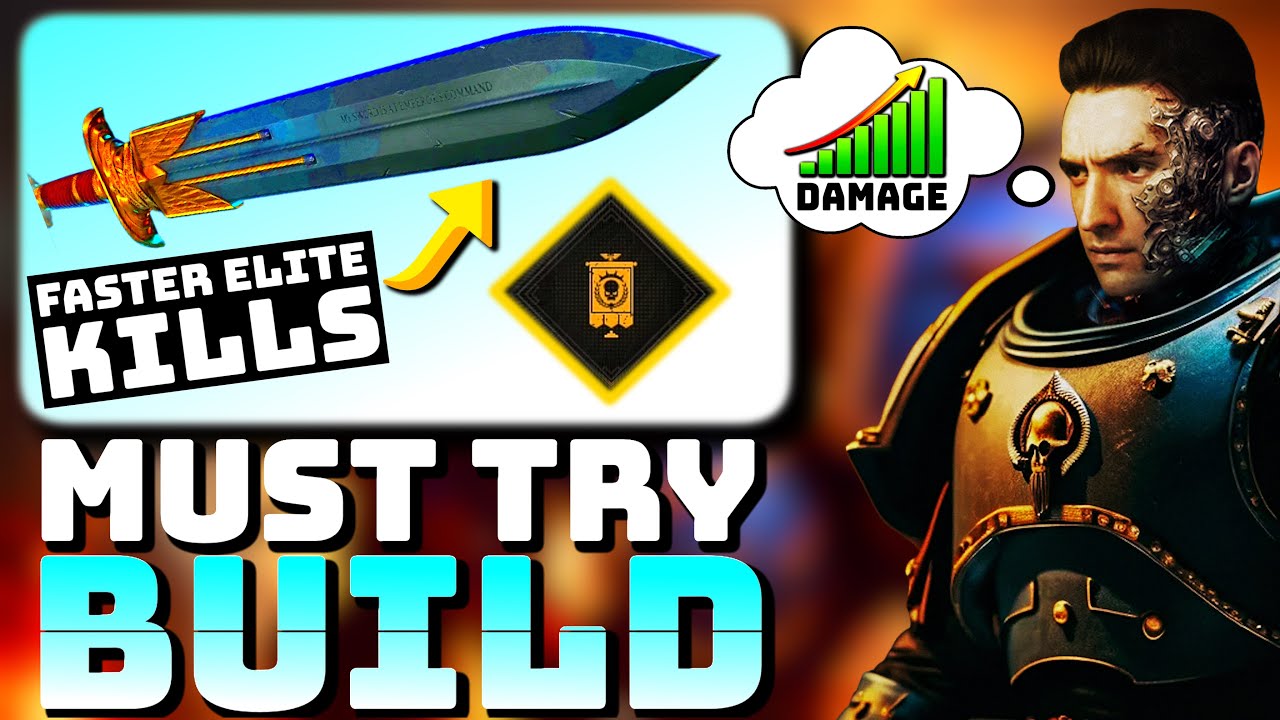 SPACE MARINE 2 - NEW UPDATED META BULWARK BUILD - EASY ELITE KILLS - BEST POWER SWORD BUILD
