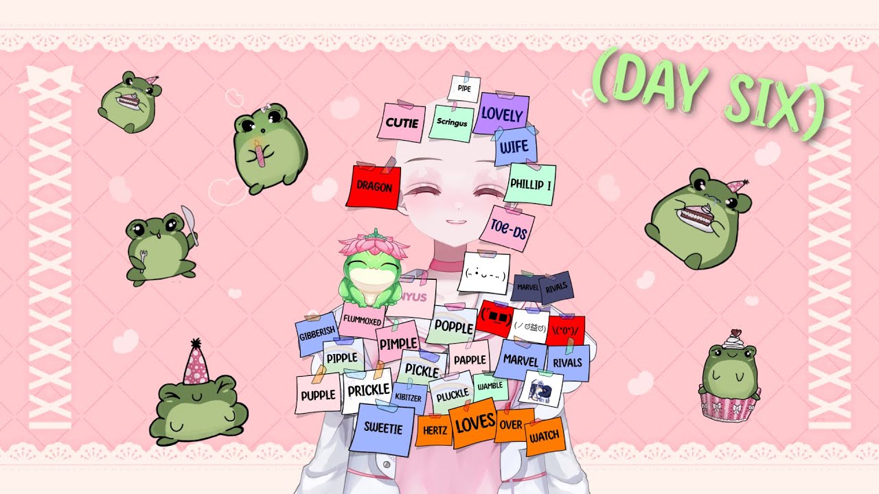 BIRTHDAY DONOTHON DAY SIX!