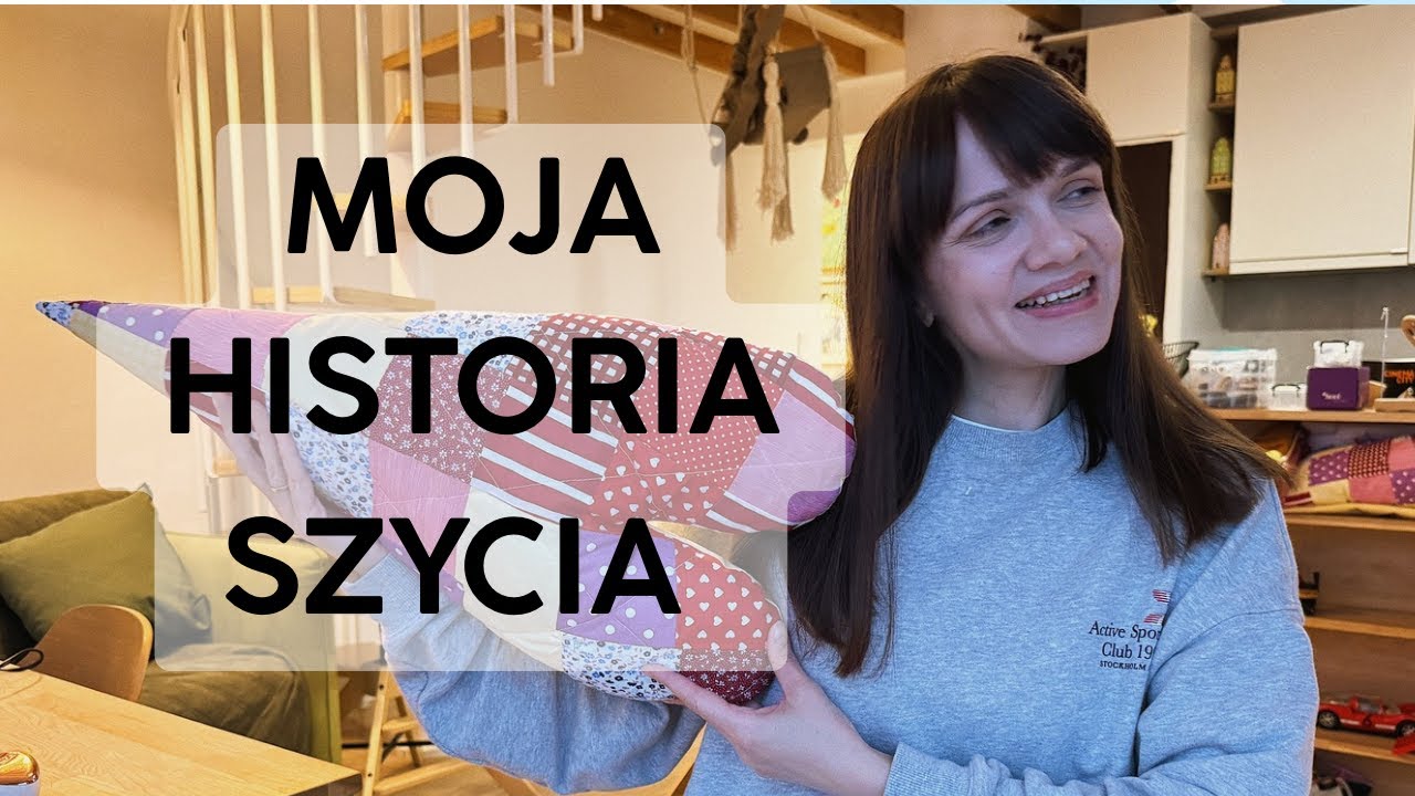 Dlaczego zrezygnowałam z szycia. Moje początki jako krawcowej. Dziergam czapkę z warkoczami
