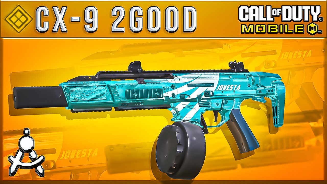 USING A CRAZY CX-9 GUNSMITH IN COD Mobile!