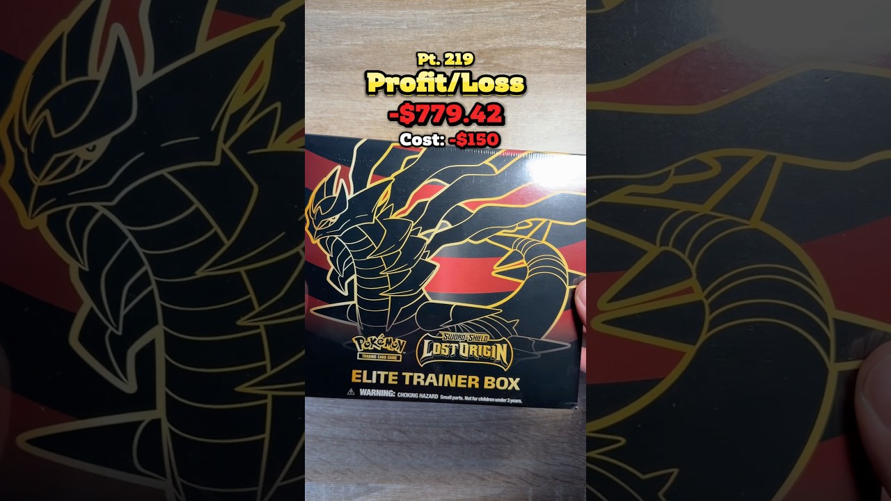 Lost Origin Elite Trainer Box Pack Opening! (Pt. 219) Channel Profit/Loss Series #pokemontcg