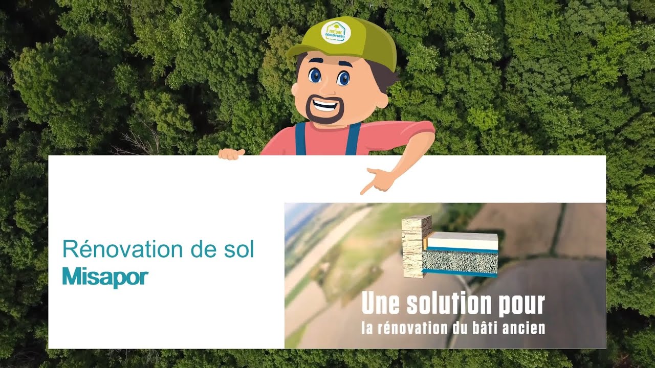 La rénovation d'un sol de bâti ancien avec Misapor