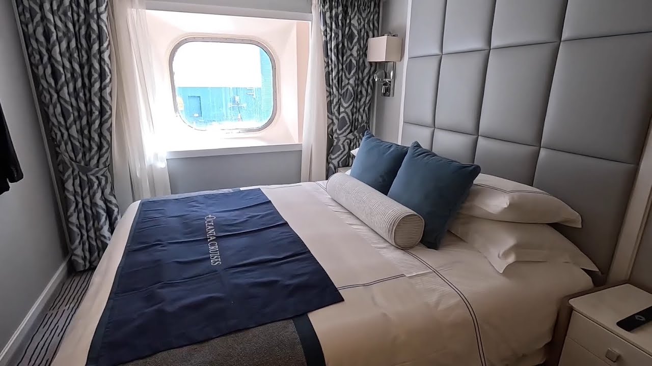 Oceania Regatta Deluxe Ocean View Cayroom 4040 Tour