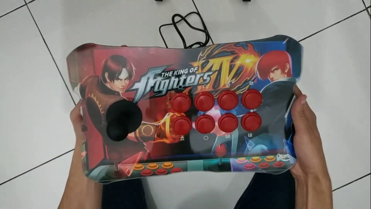 REVIEW CONTROLE ARCADE FLIPERAMA COMPRADO NO MERCADO LIVRE