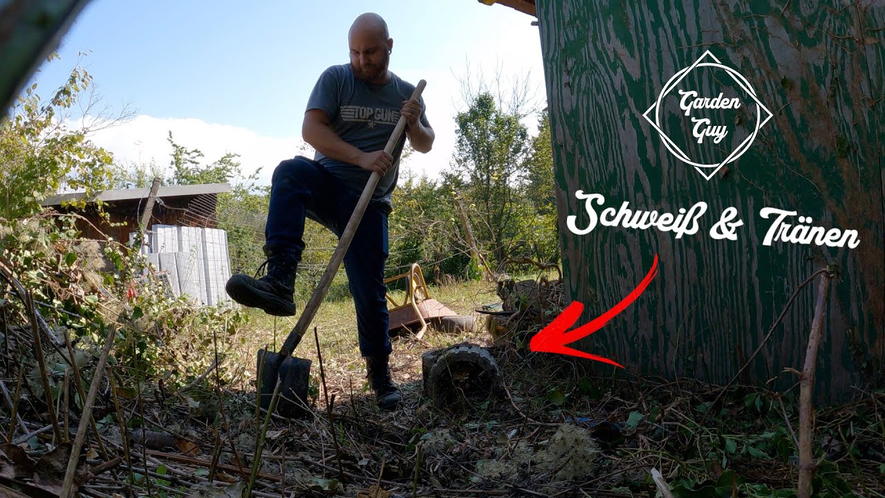 Brombeerhecken HILFE! | Weiterhin Struktur schaffen | Garten Vlog #2
