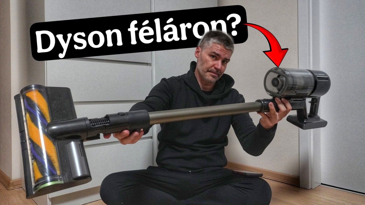 Dyson tudás FÉLÁRON? | Dreame R20 Ultra AquaCycle