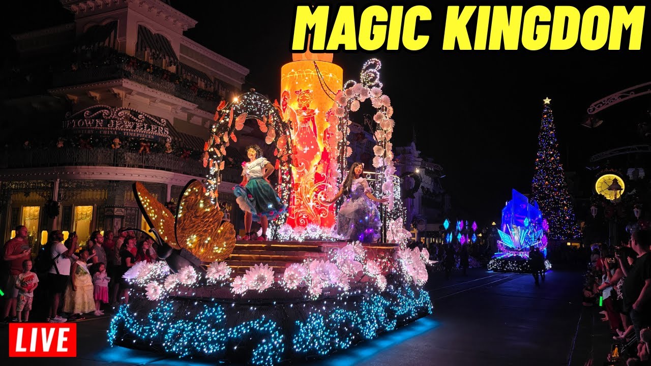 🔴Live Magic Kingdom Mondaywith Rides, Parades, Fireworks at Walt Disney World 1/18/2026