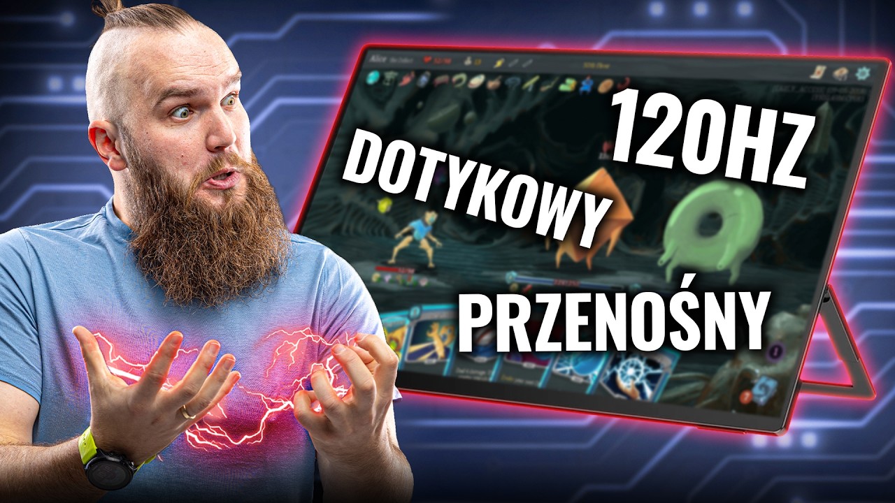TEN NIEWIELKI MONITOR mnie zaskoczył! | Czy warto mieć dotykowy ekran?