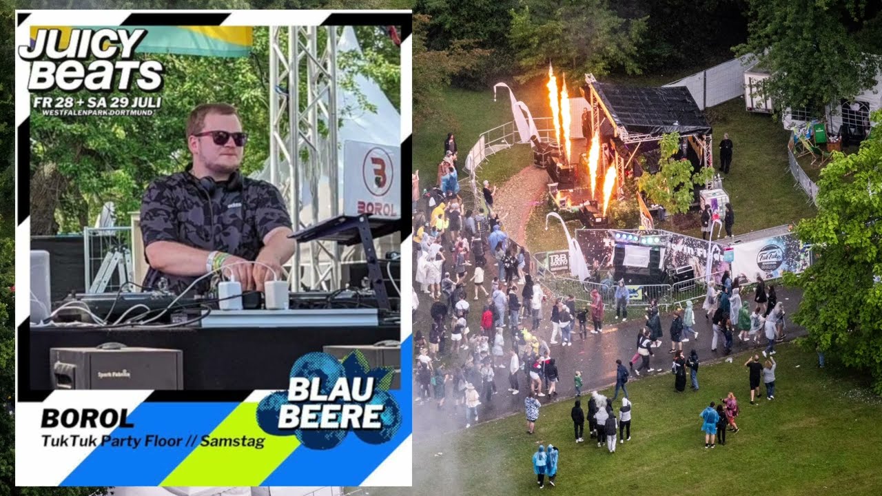 Borol @ Juicy Beats 2023 (29.07.2023, Tuktuk Party Floor // Blaubeere)