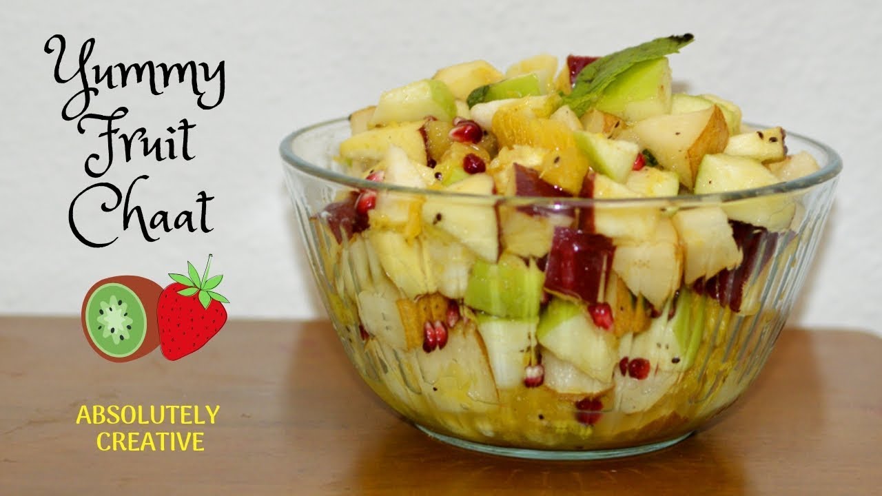 How to make Spiced Fruit chaat | Healthy Fruit Salad Recipe | Yummy Snack Recipe