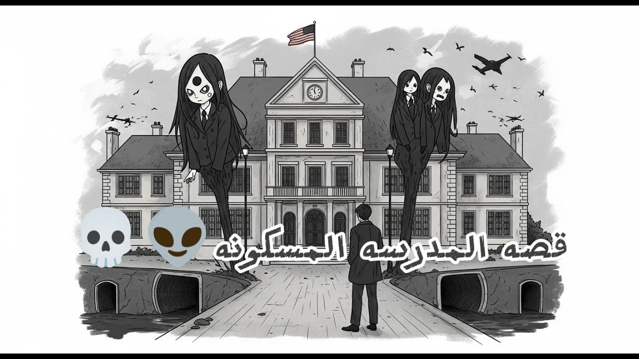 قصه المدرسه المسكونه 2👽🧟
