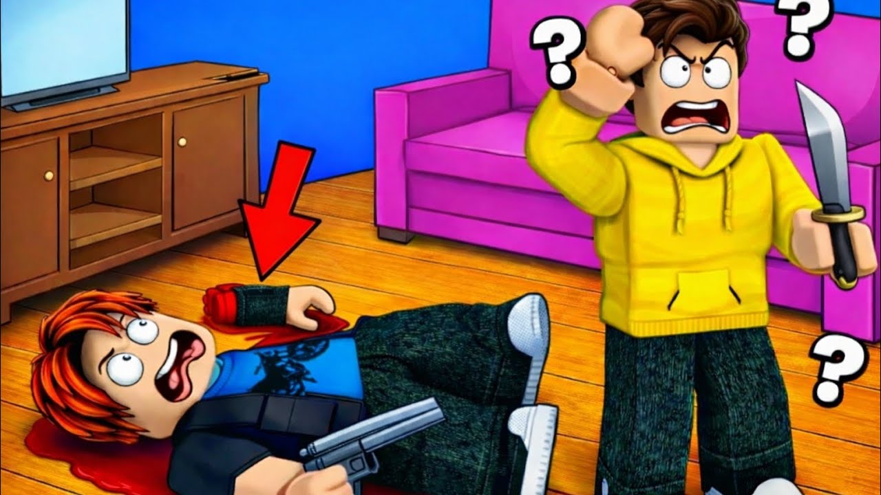 ME & MY FRIEND PLAY MURDER MYSTERY 2 IN ROBLOX ||