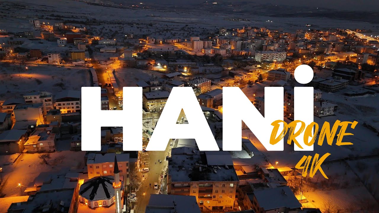 【4K】Diyarbakır Hani 2025 Son Günleri Kar Yağışından Sonra Drone Çekimi 4k