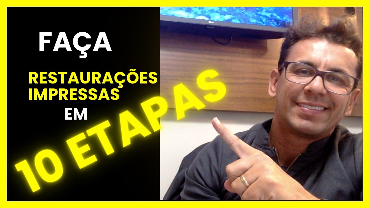 video 2 impressão 3D   odontologia