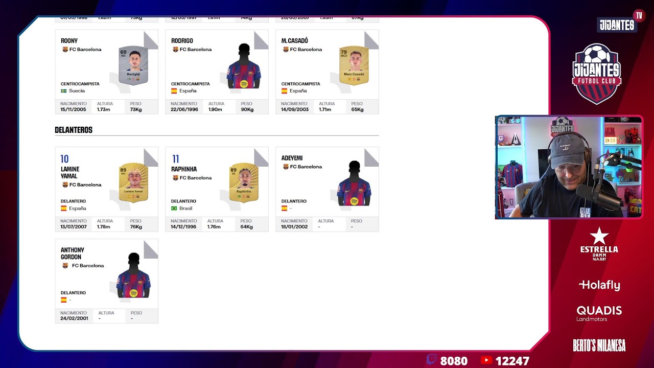 JIJANTES | MERCATO BAR&Ccedil;A. INSCRIPCIONES OK. RODRI, ADEYEMI IN! MENDES CON REUNIONES