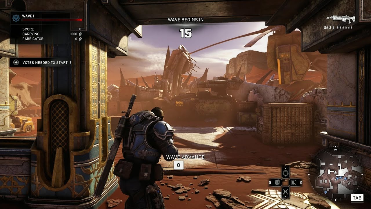 Gears 5 - Horde Gameplay (PC HD) [1080p60FPS]