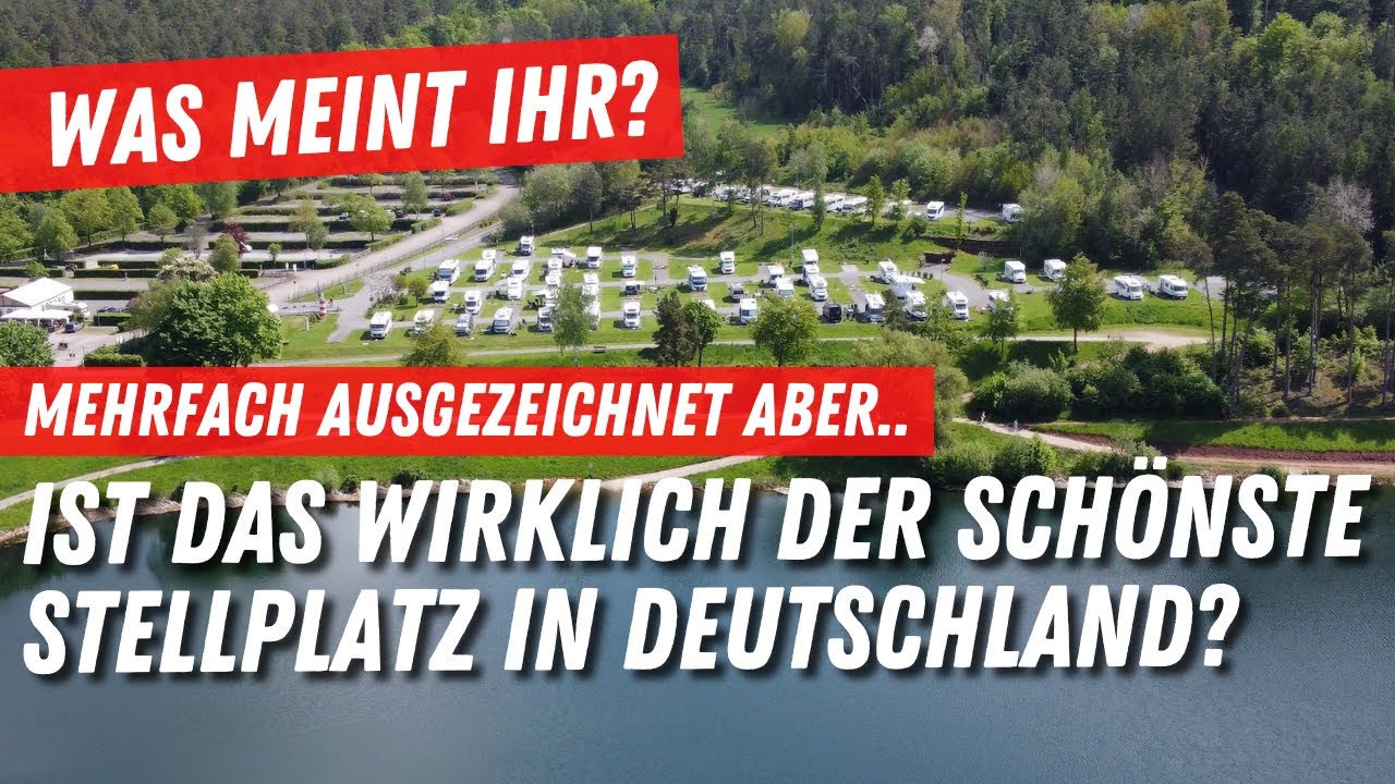 Schönster Stellplatz in Deutschland❓Wohnmobilstellplatz Tipp ➡️Reisemobilhafen Twistesee