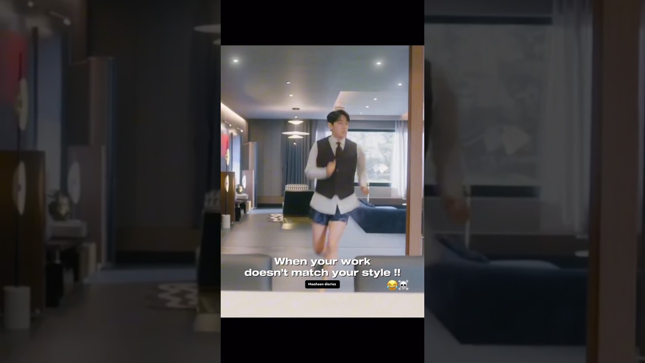CEO being childish after Work 😂🔥🤌🏻 #cdrama #kdrama #love #funny #comedy #kiss #shorts #viralvideo