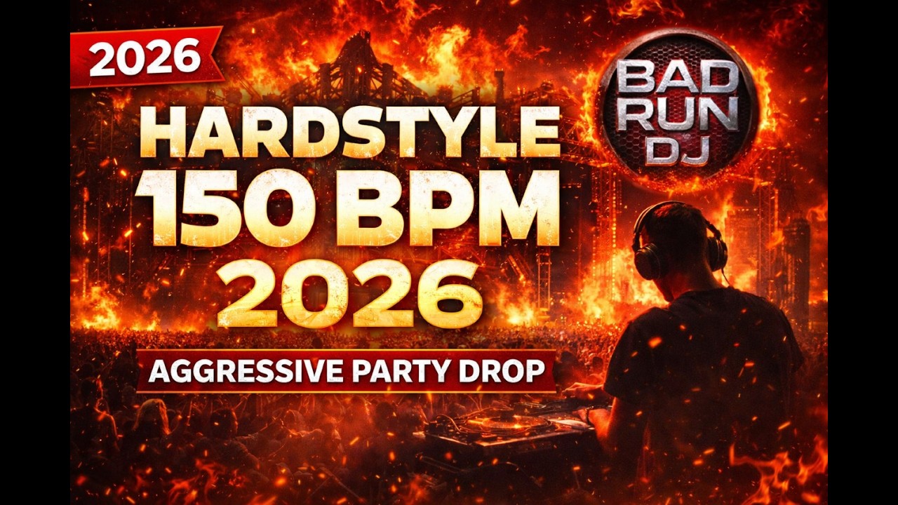 Hardstyle 150 BPM 2026 | Aggressive Party Drop | Light The Sky - BAD RUN DJ #077