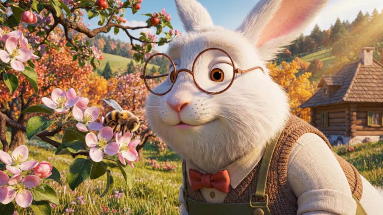 A Day with the Apple Trees | A Gentle Healing Story with Teacher Bunny